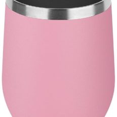 12oz Stainless Steel Tumbler - Custom Engraved with Breast Cancer Awareness Design